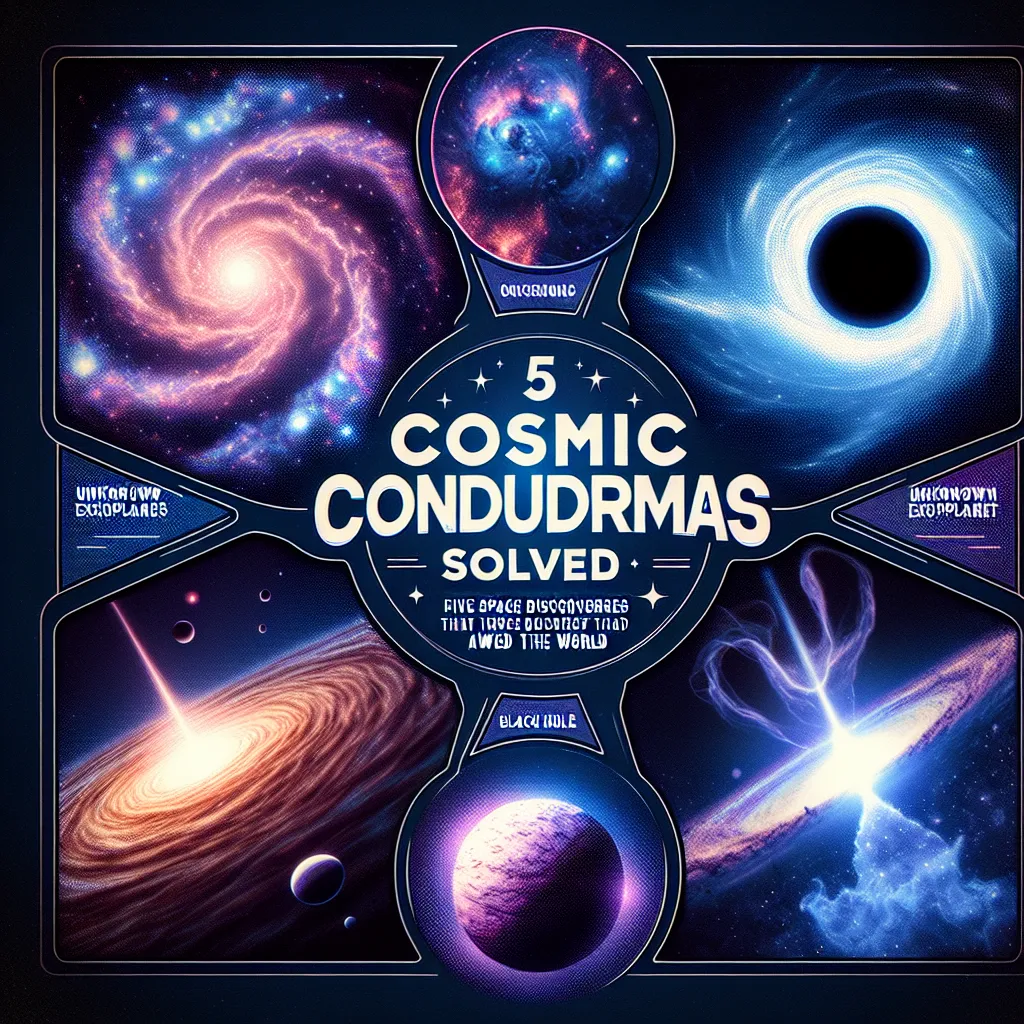 Cosmic Conundrums Solved: Five Space Discoveries That Awed The World