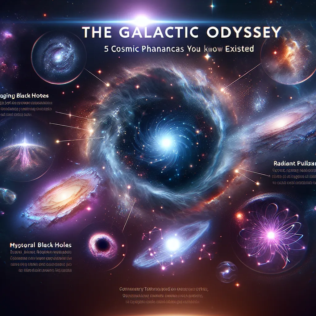 The Galactic Odyssey: 5 Cosmic Phenomena You Didn't Know Existed