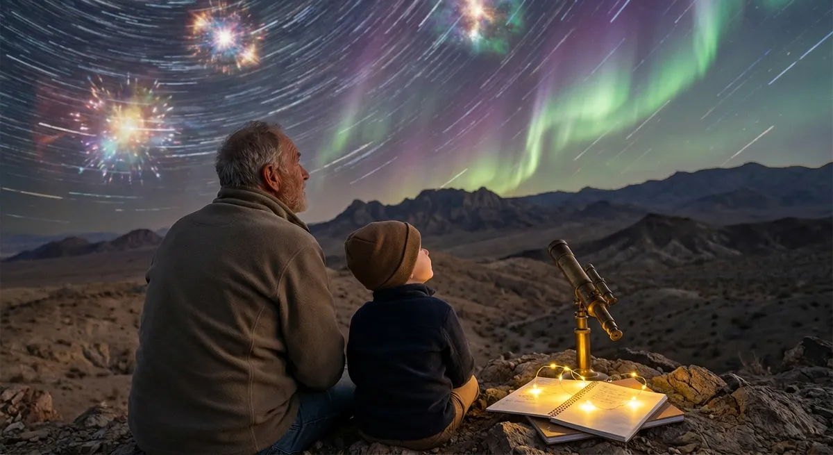 Sky on Fast-Forward: Cosmic Events That Change in a Human Lifetime