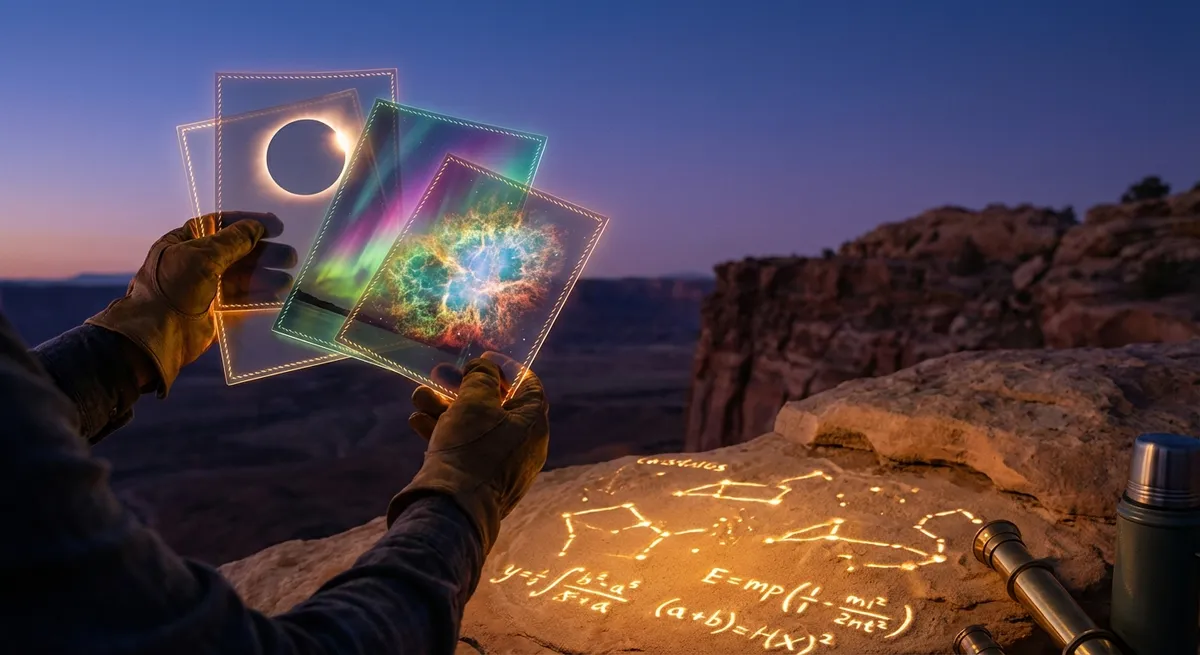 Time-Stitched Skies: How Cosmic Events Rewrite the Story of Time