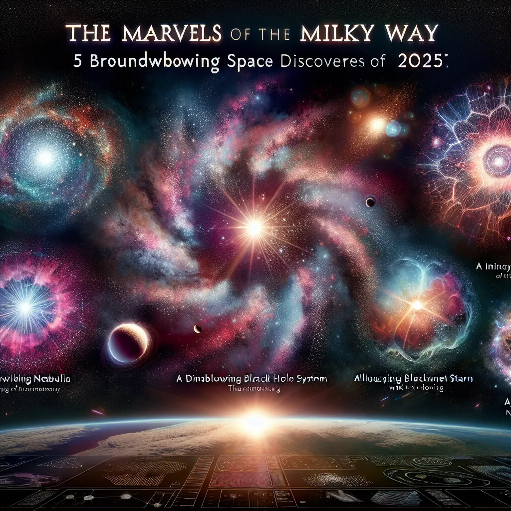 The Marvels of the Milky Way: 5 Groundbreaking Space Discoveries of 2025