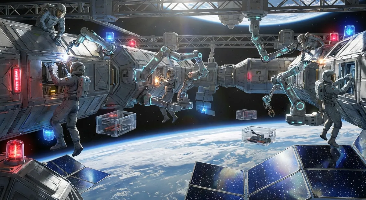 The Cosmic Assembly Line: How Space Tech Is Building Our Future