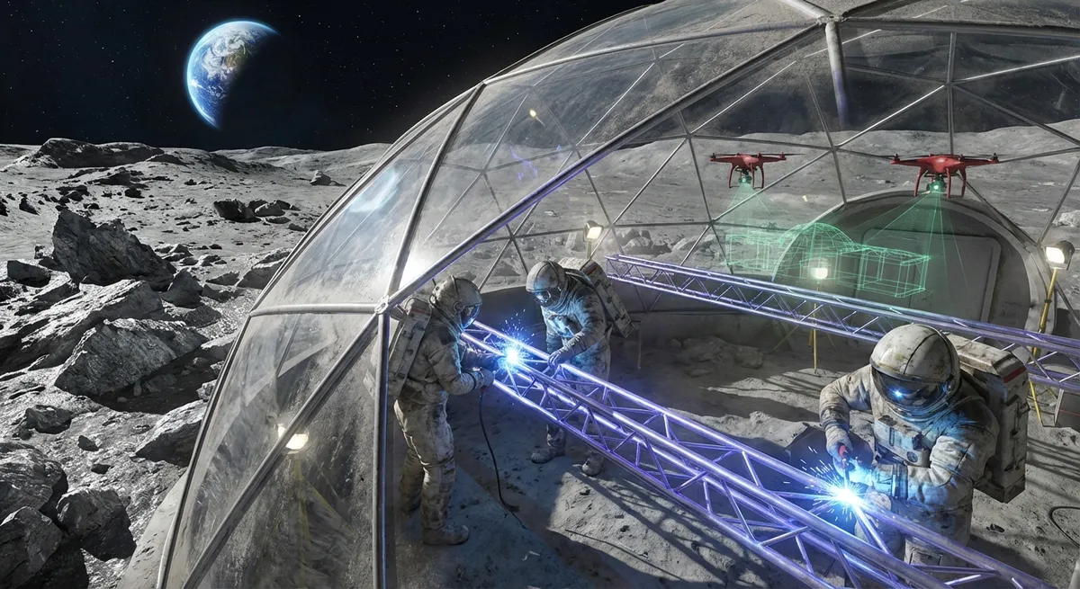 Blueprints for Alien Worlds: How We’re Learning to Build in Space