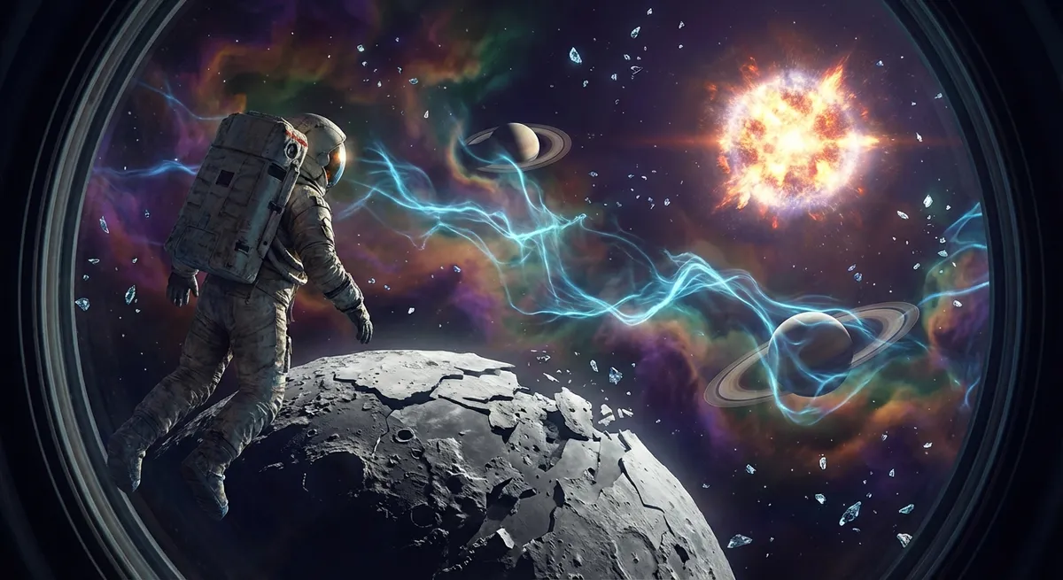 Cosmic Shockwaves: How Violent Space Events Shape a Living Universe