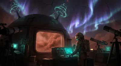 When Space Gets Loud: How Cosmic “Weather” Echoes Across the Universe