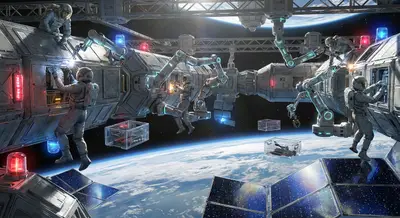 The Cosmic Assembly Line: How Space Tech Is Building Our Future